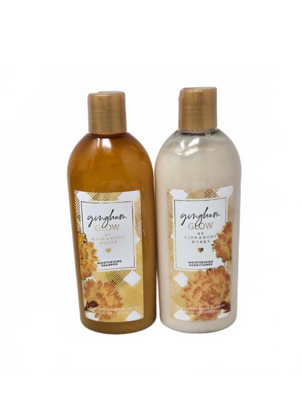 Bath and Body Works Gingham Glow Shampoo & Conditioner New